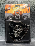 RAIDERS Shield with Skull