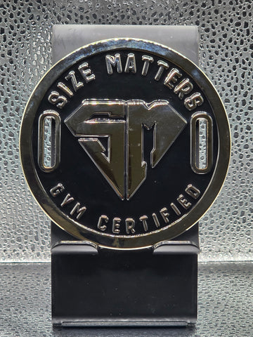 Size Matters Gym Certified Weight Auto Badges